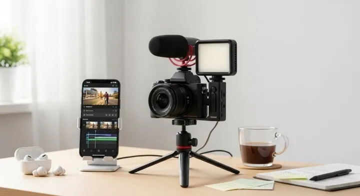 Creator Starter Kit ( For content creators, reels, YouTube, interviews )