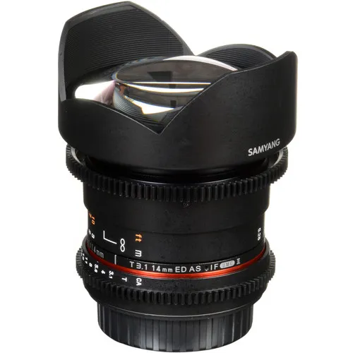 Samyang 14mm T3.1 VDSLRII Cine Lens for Sony E-Mount (LENS)