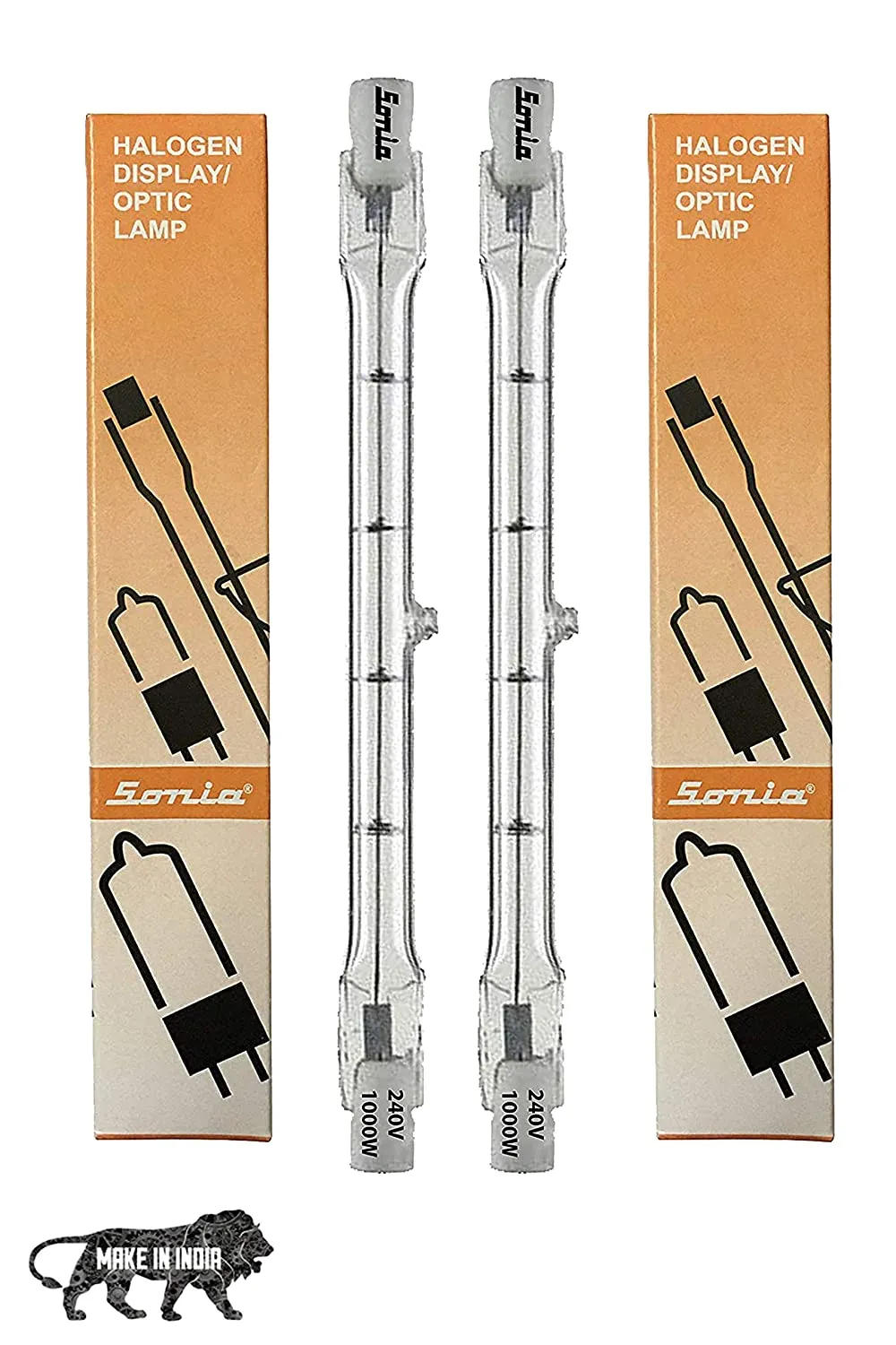 (For Sale) Sonia Halogen Lamp 240V-1000W (Pack of 12)