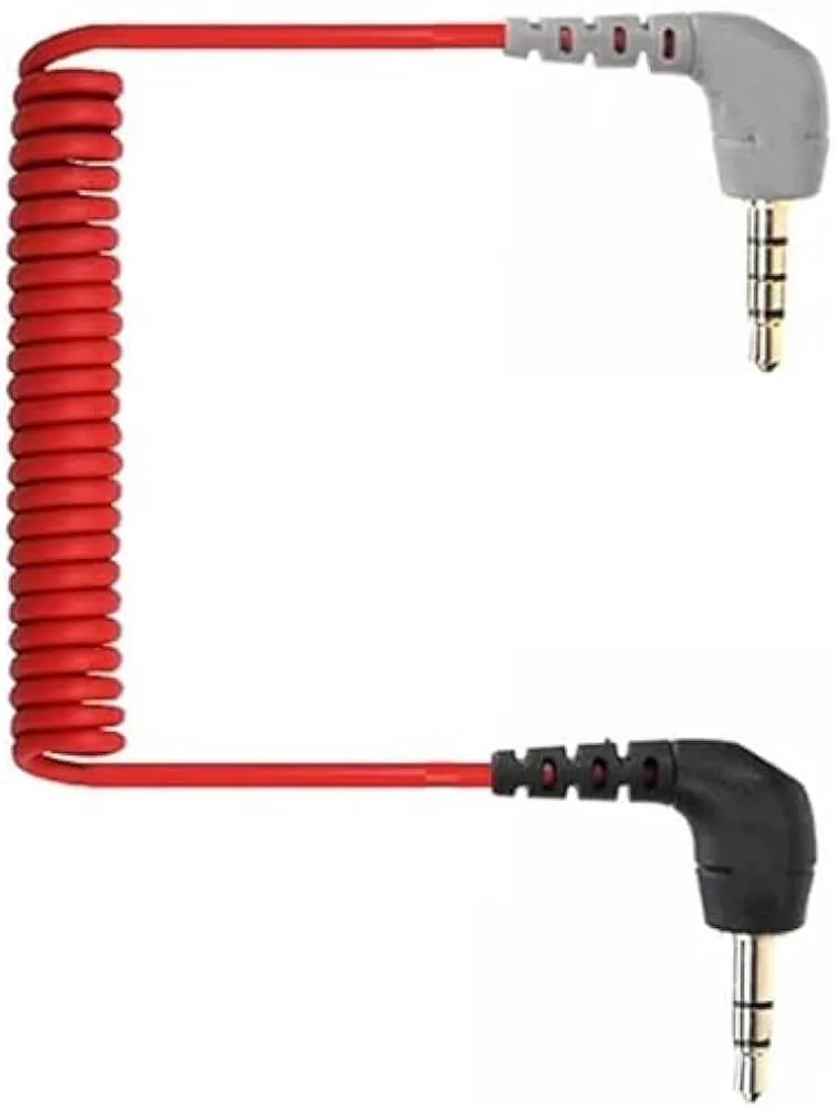 3.5mm TRS to TRSS Patch Cable - ( Black, Grey)