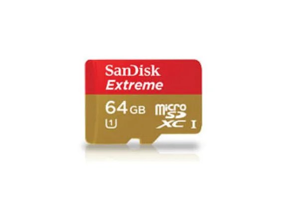 SanDisk Extreme 64 GB microSDXC UHS-I, V30, 170MB/s Read,80MB/s Write, memory Card ( GOLD ) 