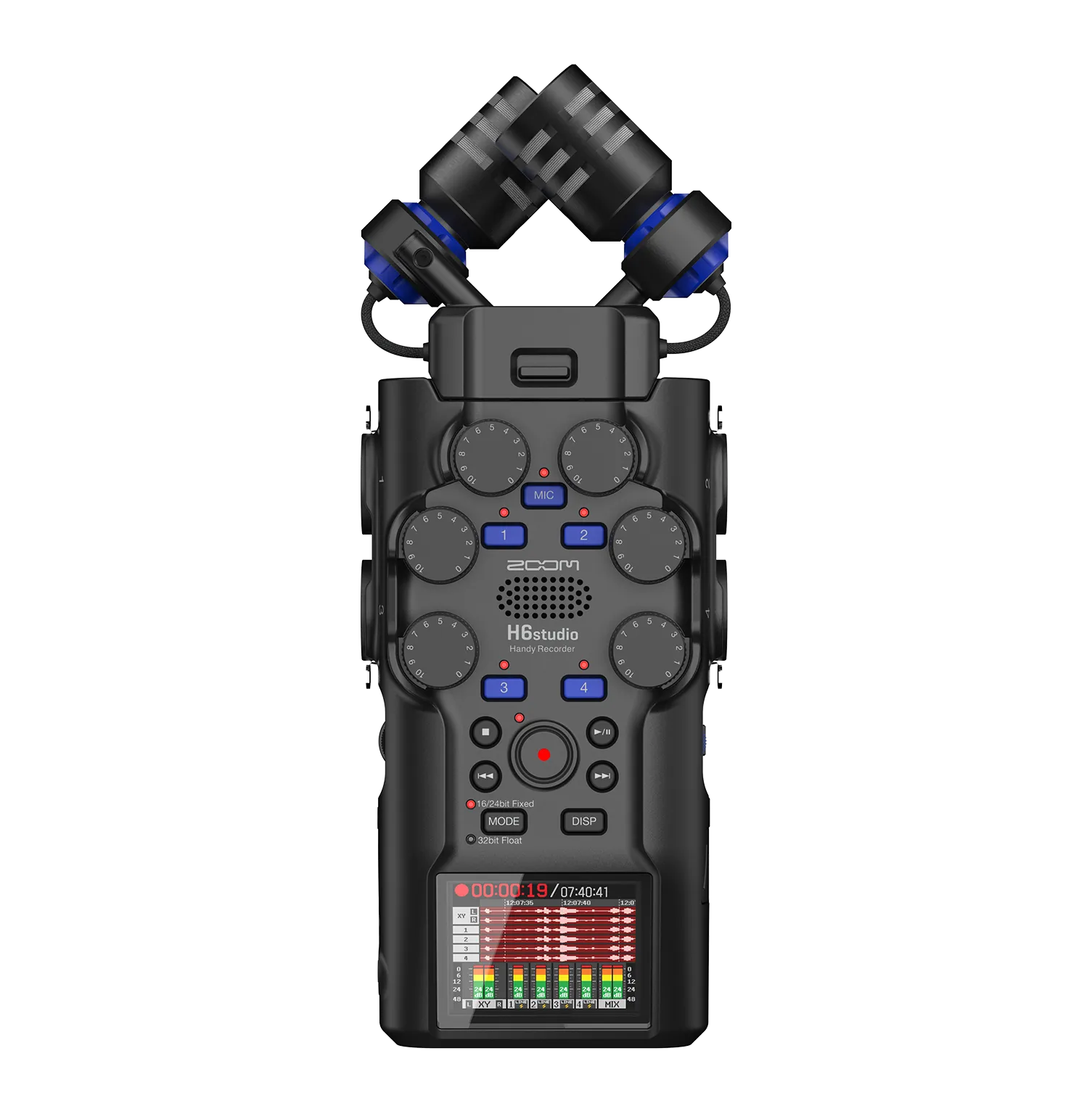 Zoom H6studio 6-Track Handy Recorder with 32-Bit Float Recording