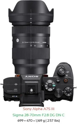 Sony A7S3 With Sigma FE 24-70mm f/2.8 M2 Art Series Lens (COMBO)