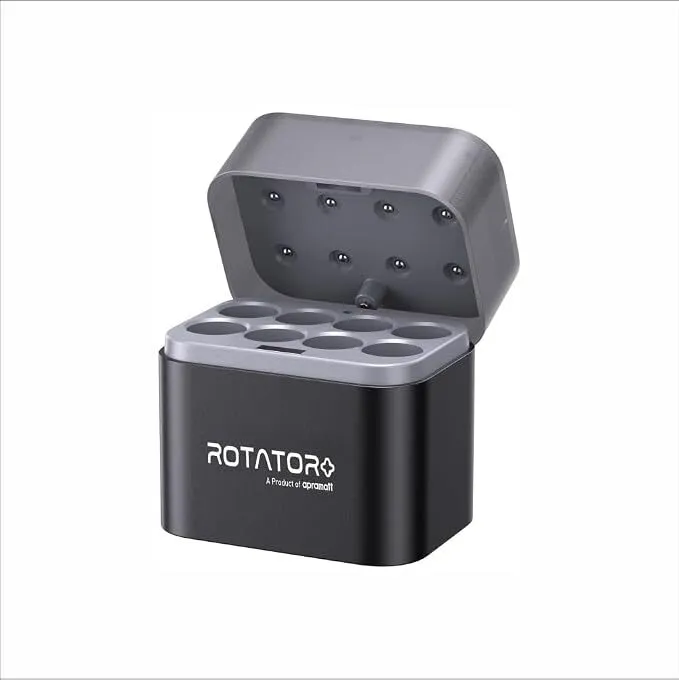 Rotator Plus AA Rechargeable Battery Charger with 8 Slots