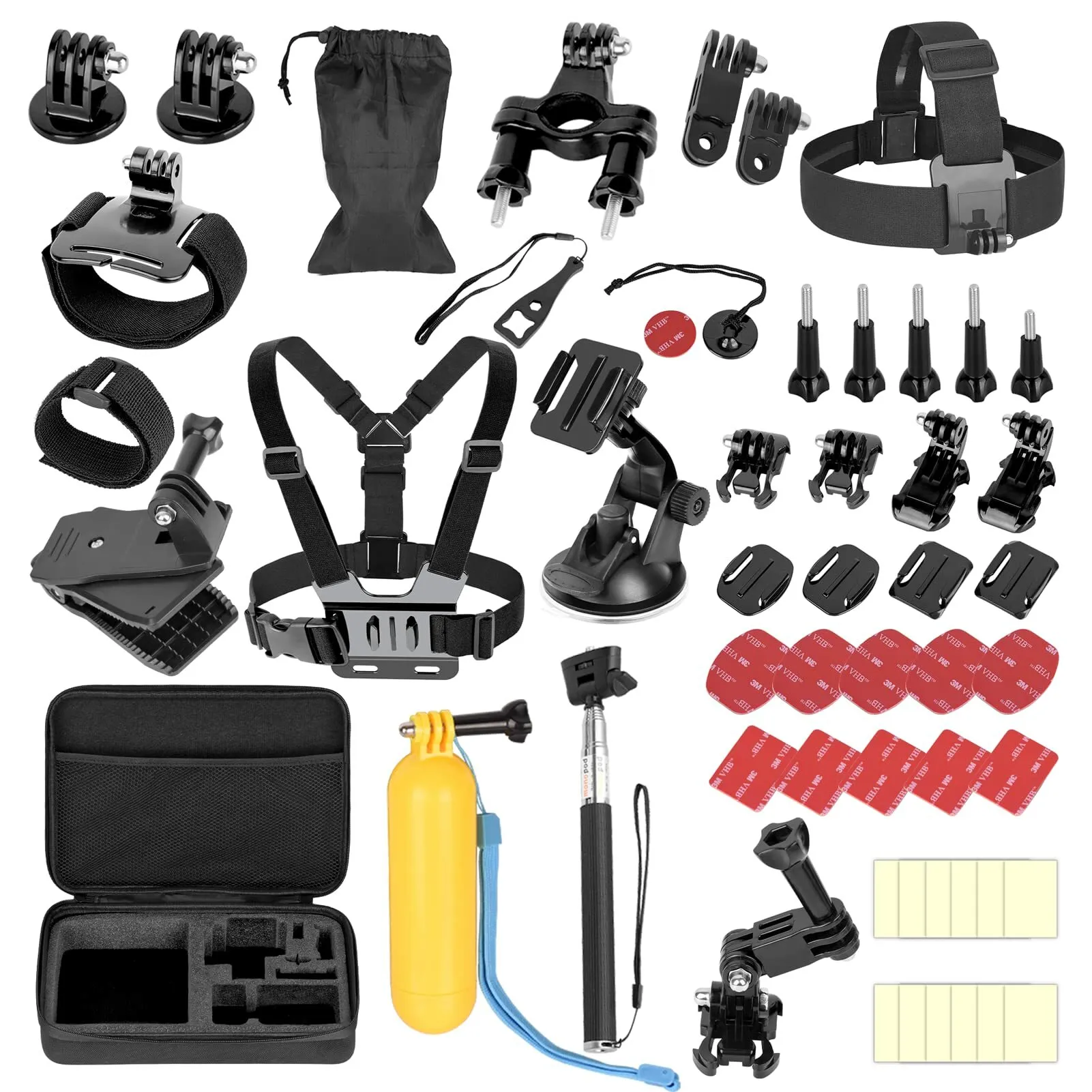 GoPro Action Camera Accessories Kit Bundle
