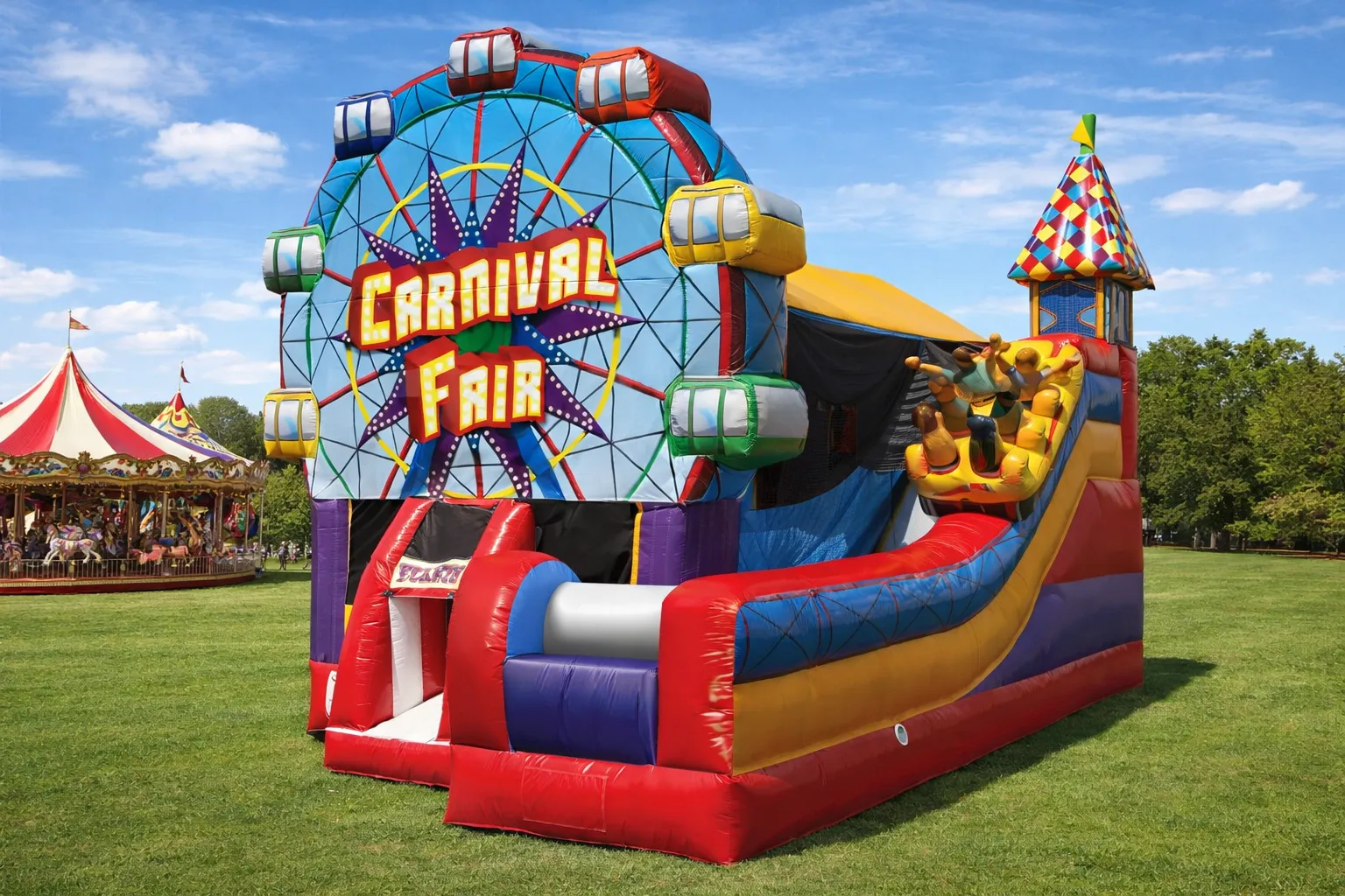 Carnival Combo Bouncer (Wet/Dry)