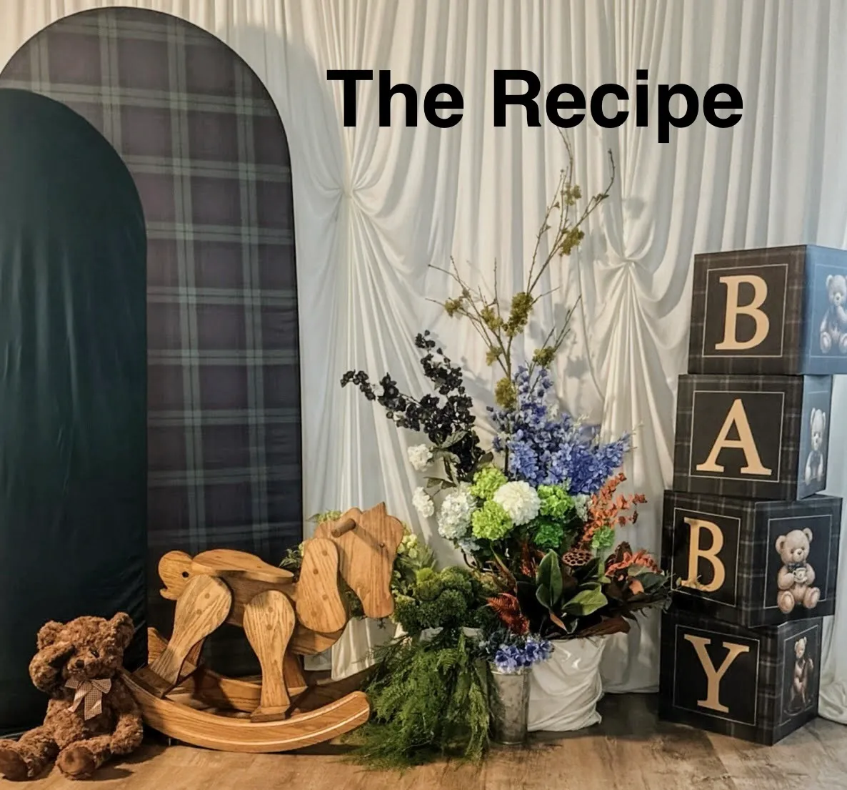 Baby Shower Backdrop Sets