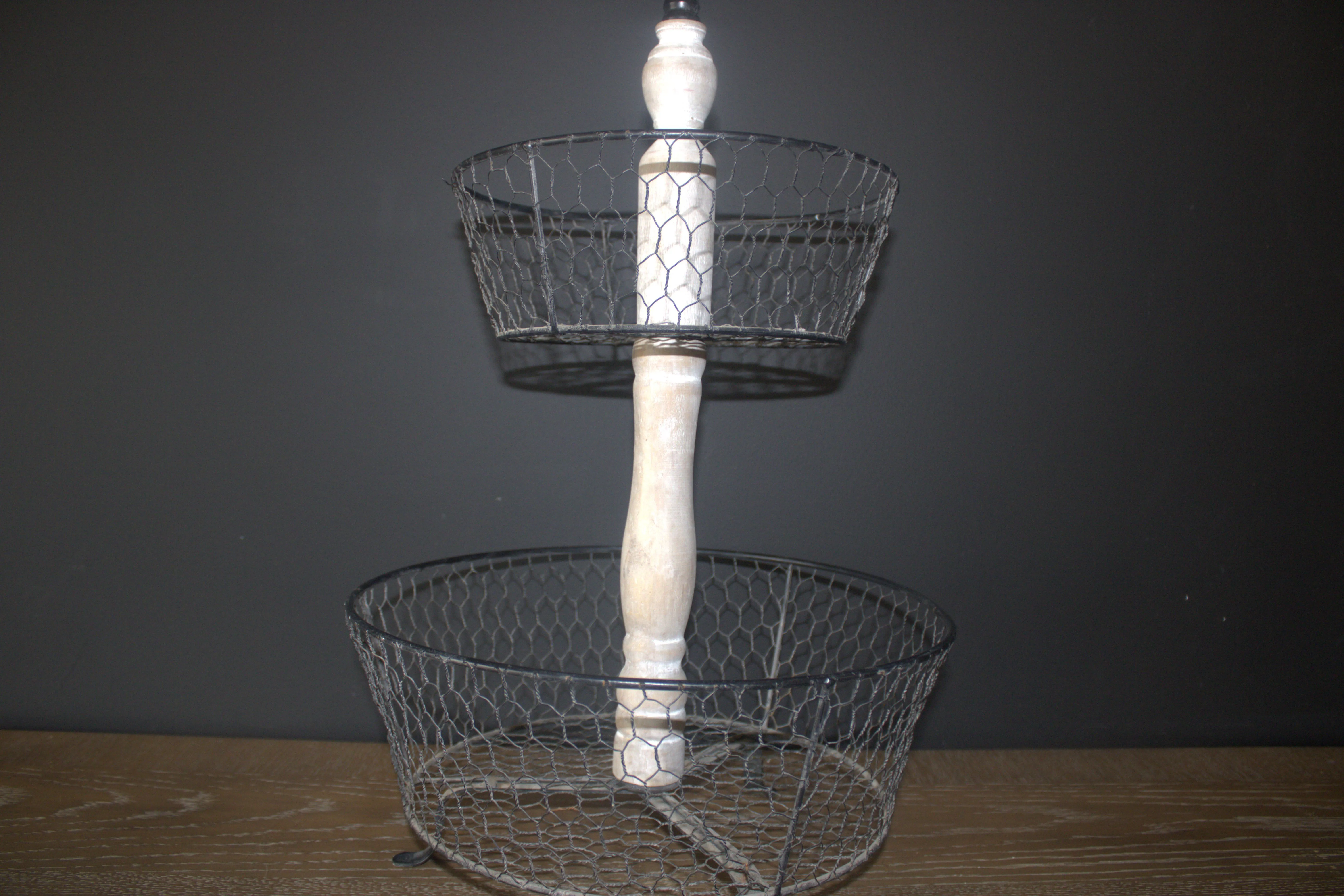 Two Tiered Basket
