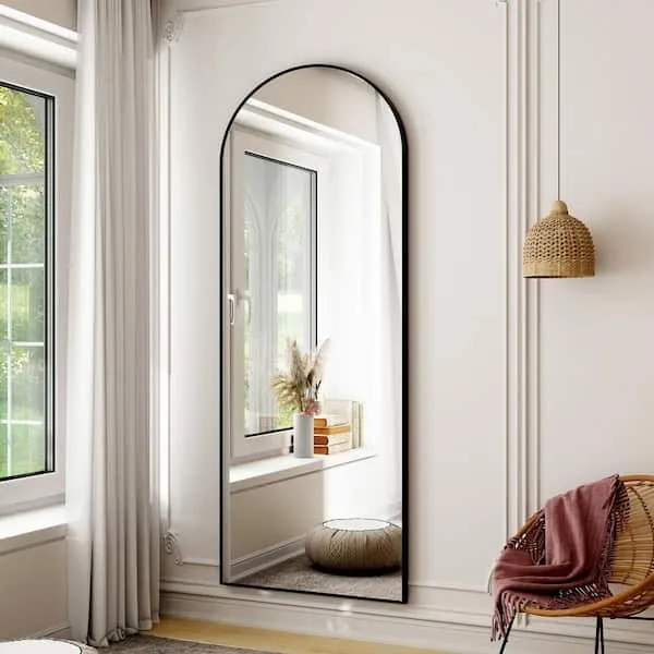 Arched Floor Mirror