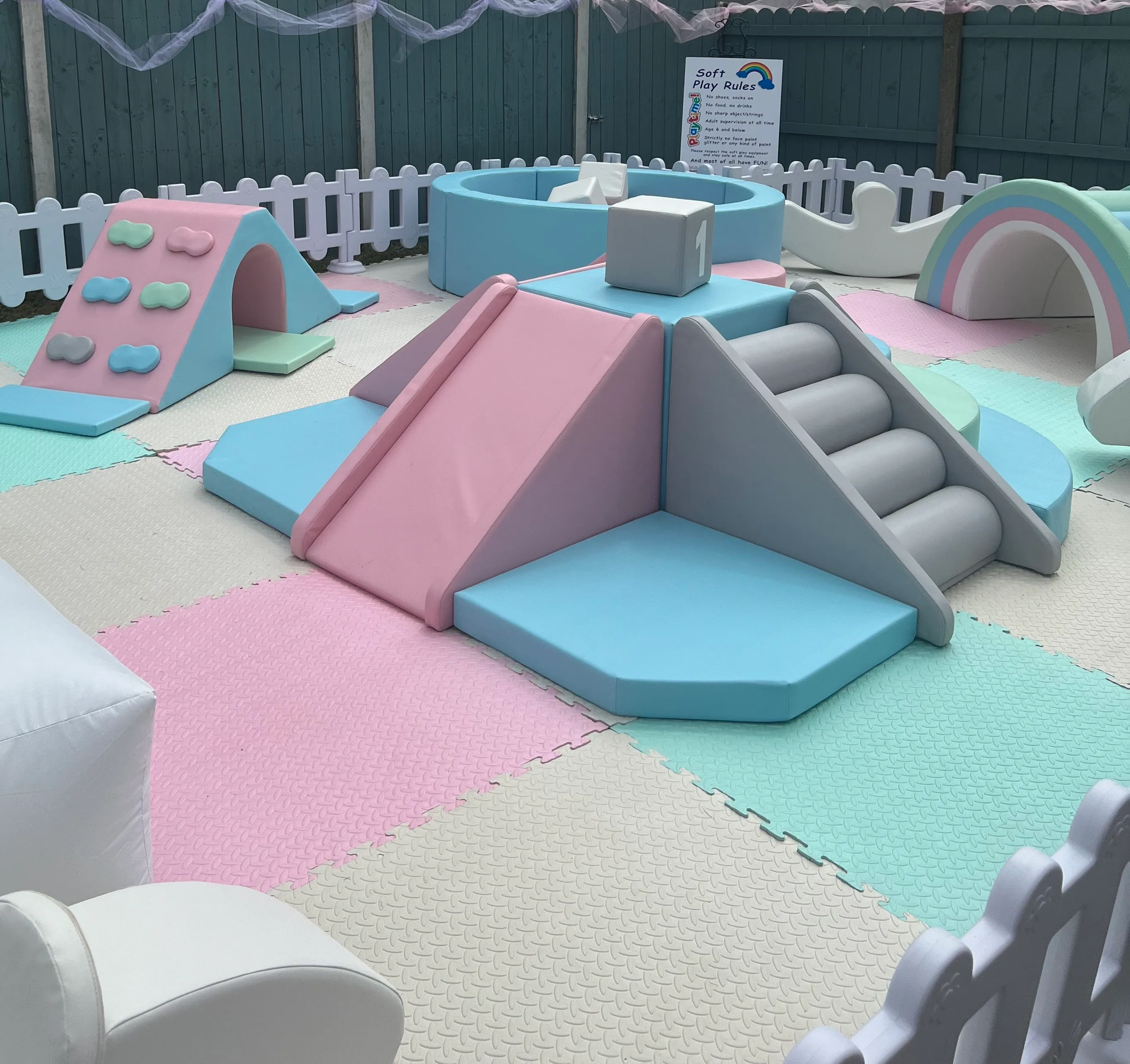 Boujee Pastel Softplay Hire