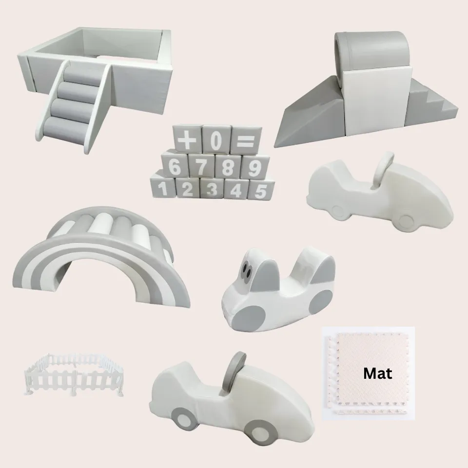 Neutral Combo Softplay Hire Package ( 9 items)