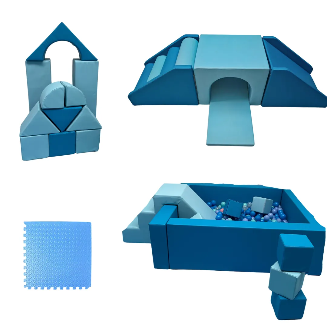 Luxury Blue Soft Play Standard Package B (6 items)