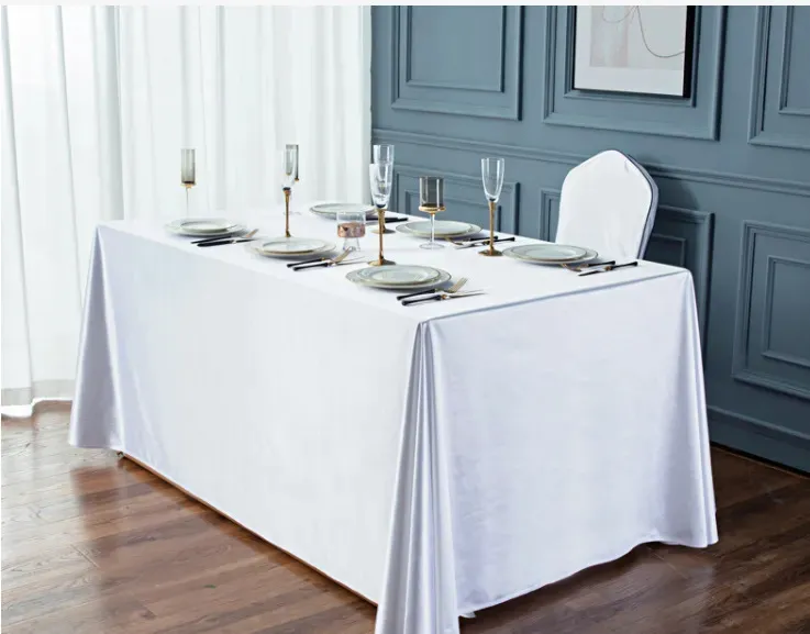 6ft Trestle Tables with Full length 20 Table covers 