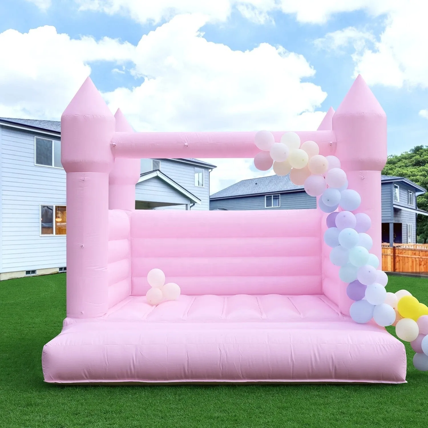 10ft*10ft Pink Bouncy Castle