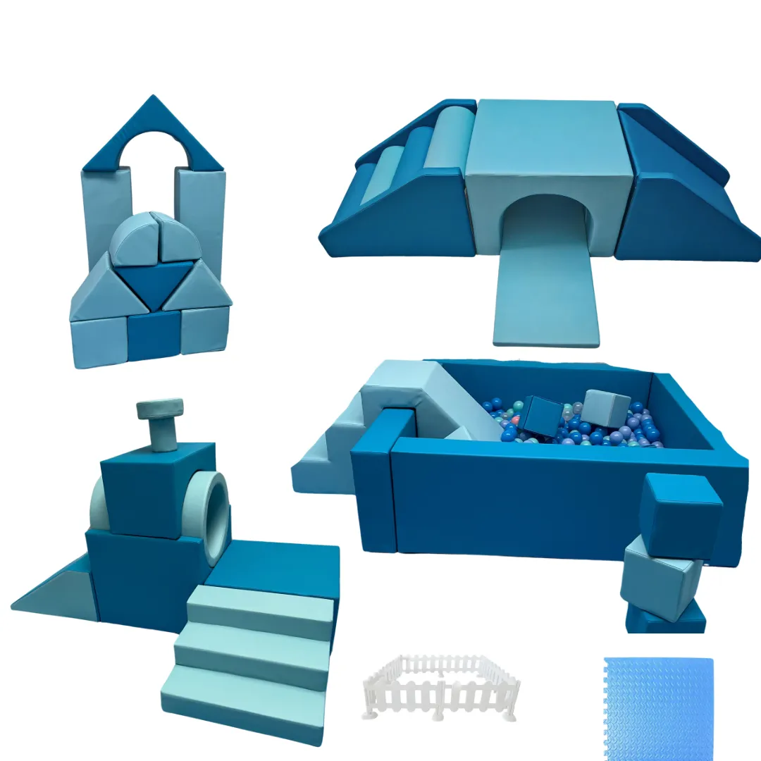 Luxury Blue Soft Play Package – Full Set (10 items)