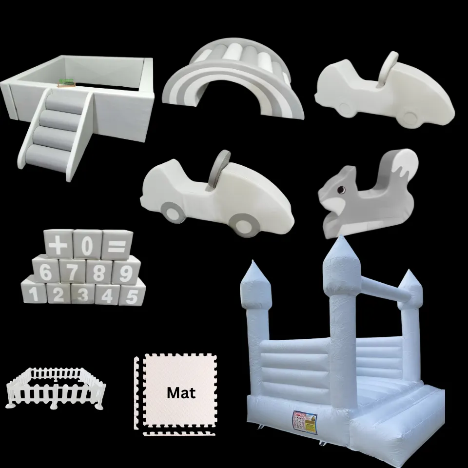 Neutral Standard + Bouncy Castle Hire Package C (9 items) 