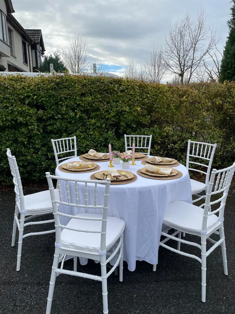 White Chiavari Chairs