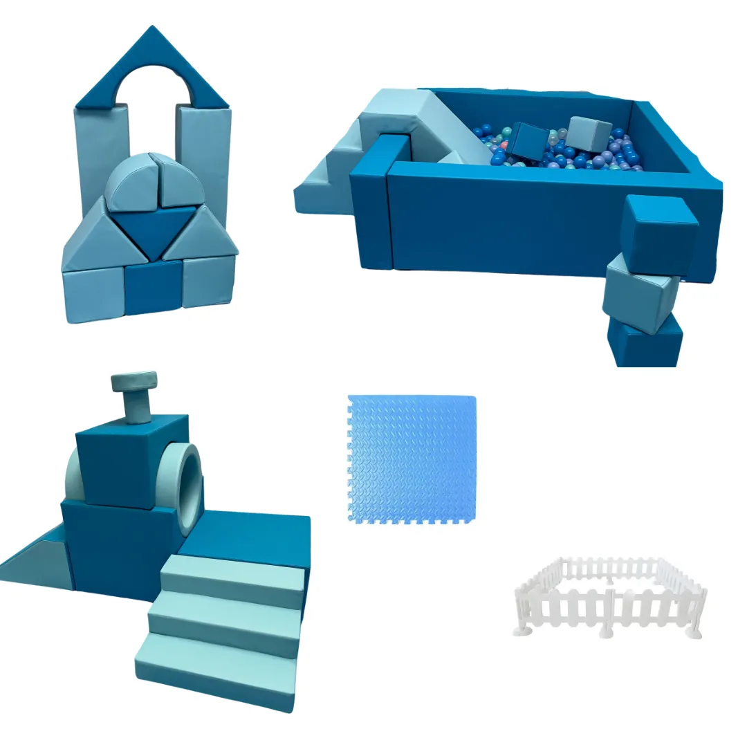 Luxury Blue Soft Play Package – Standard Package A  (8 Items)