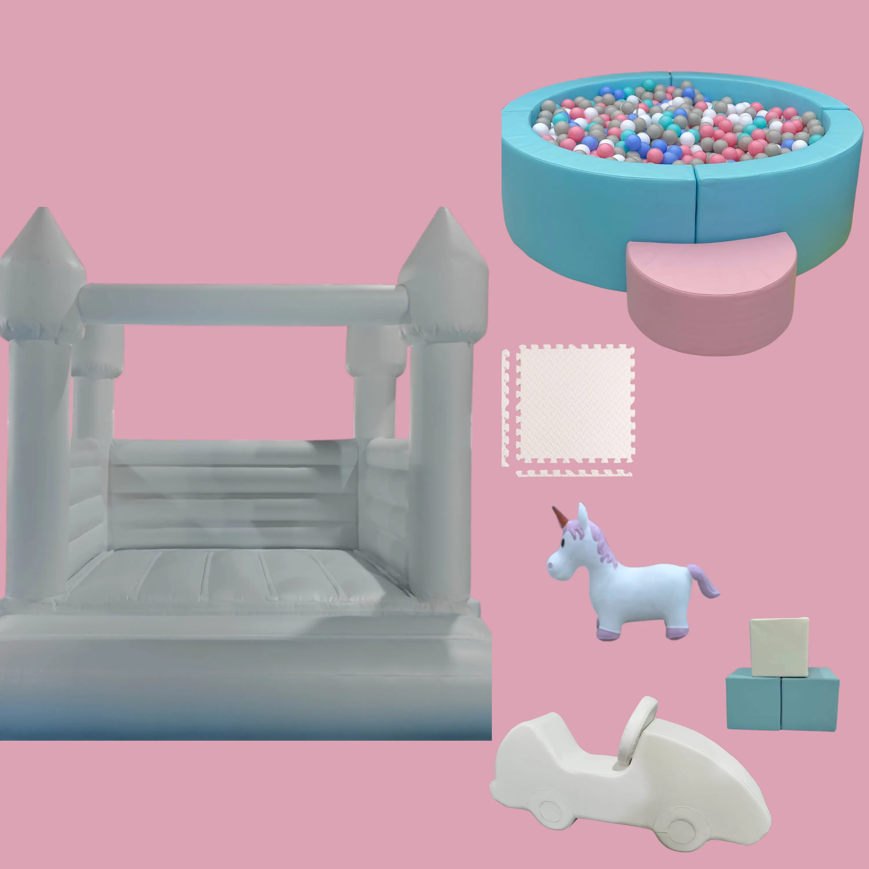 Mini Boujee Softplay Package B Hire (7 pieces)