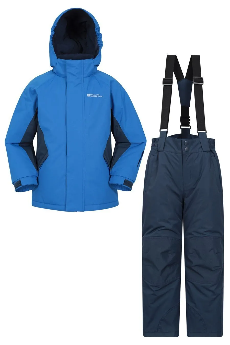 Jacket/ Trouser Bundle (Light Blue/ Navy)