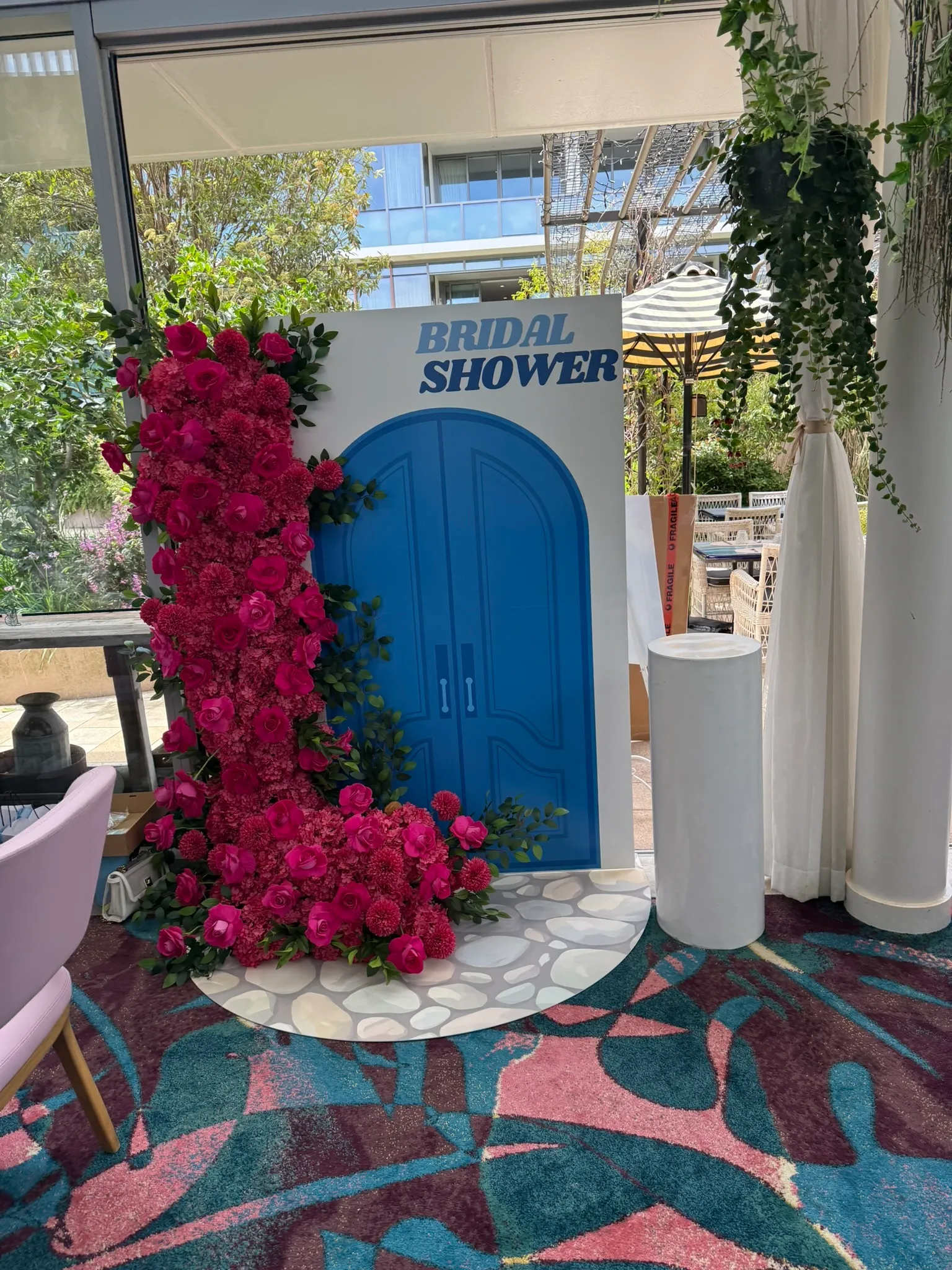 Greece Inspired Bridal Shower