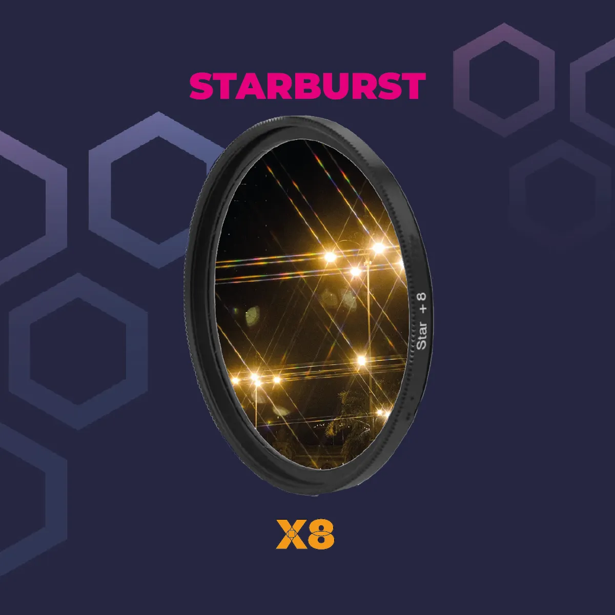 filtro starbrust 8 puntas