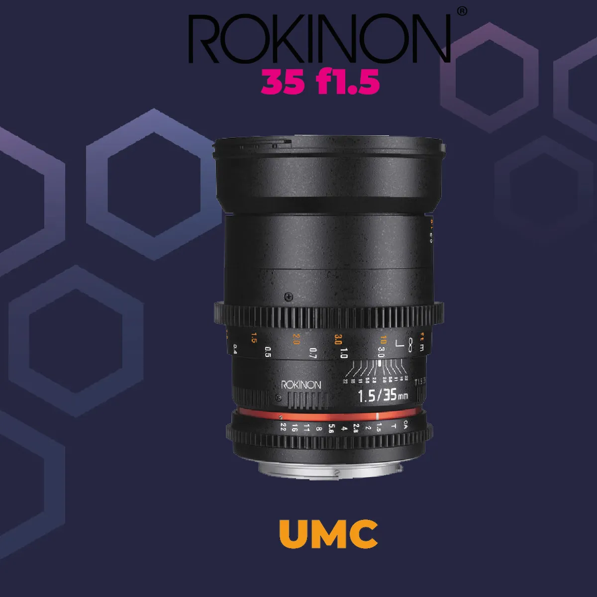 Rokinon 35mm 1.5 Montura ef
