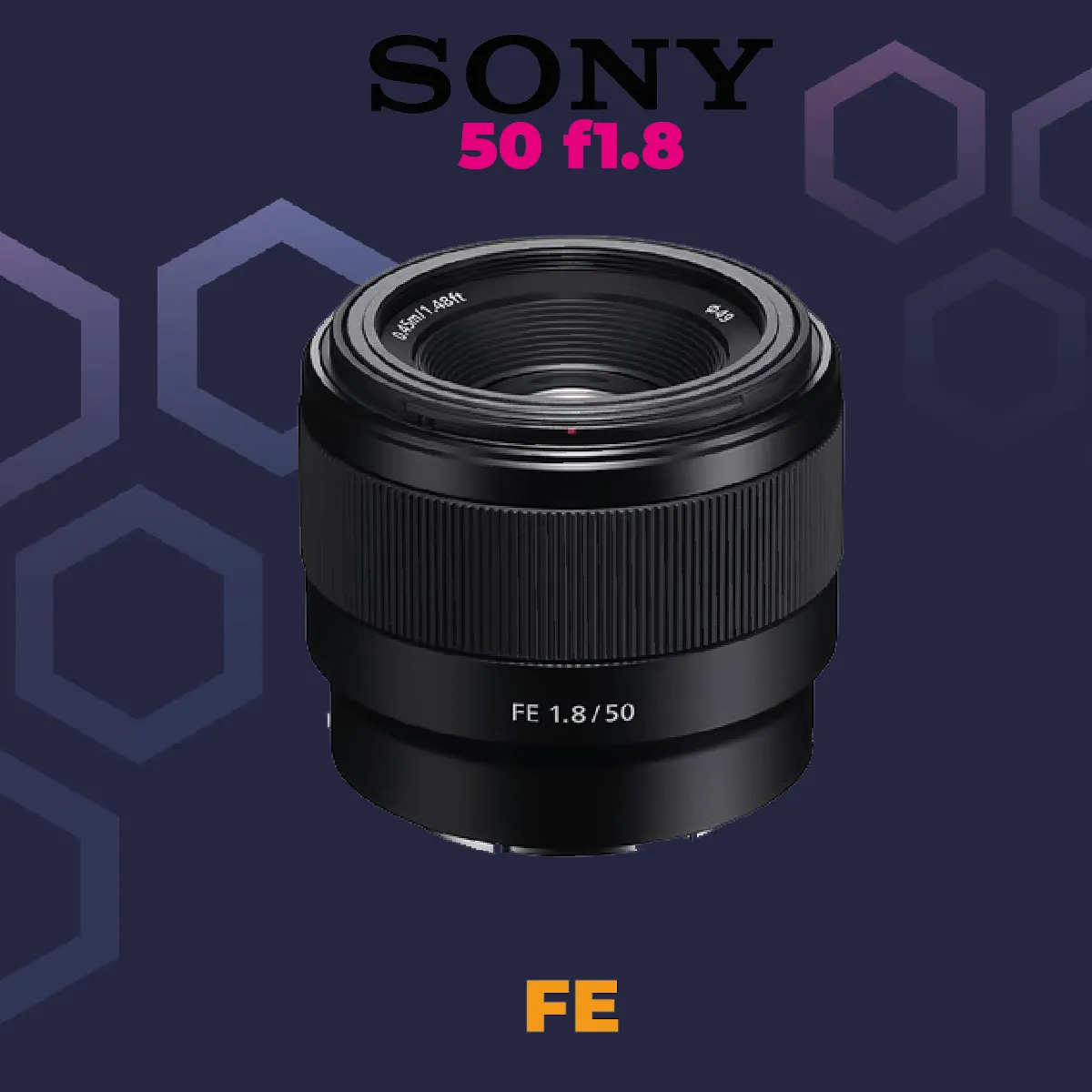 Sony 50mm 1.8  Montura E Full Frame