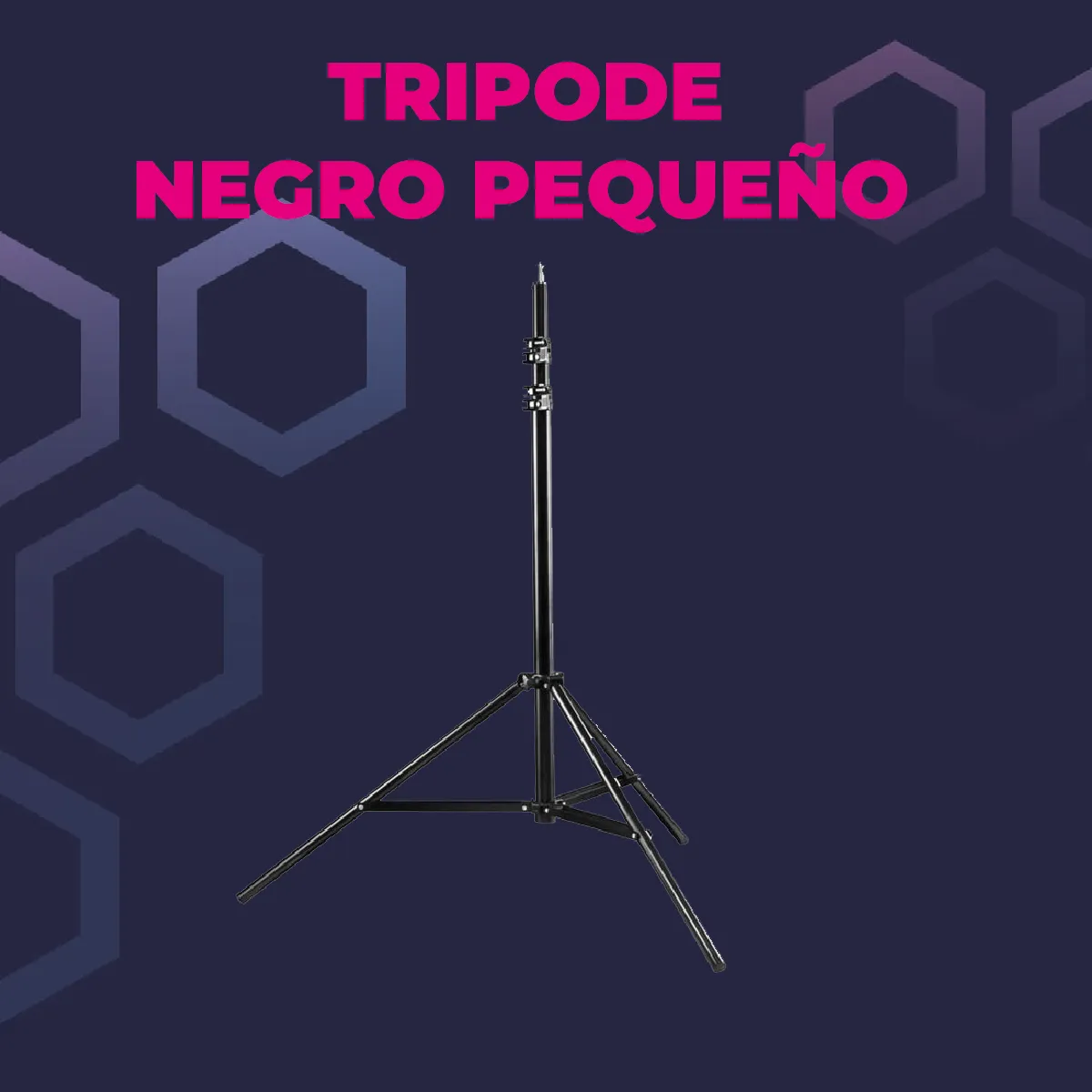 tripode negros pequeños