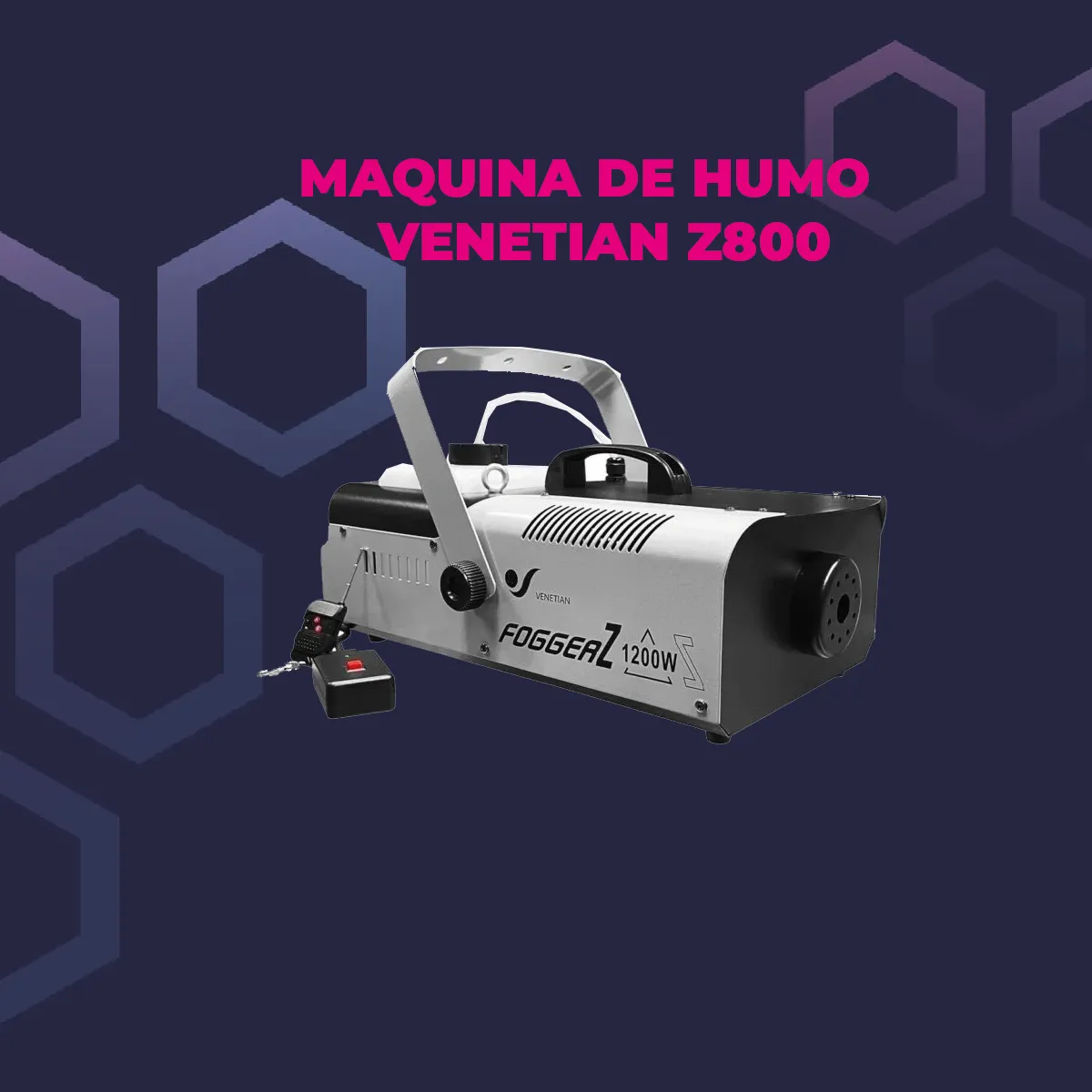 Venetian Z-800 Maquina De Humo 800w