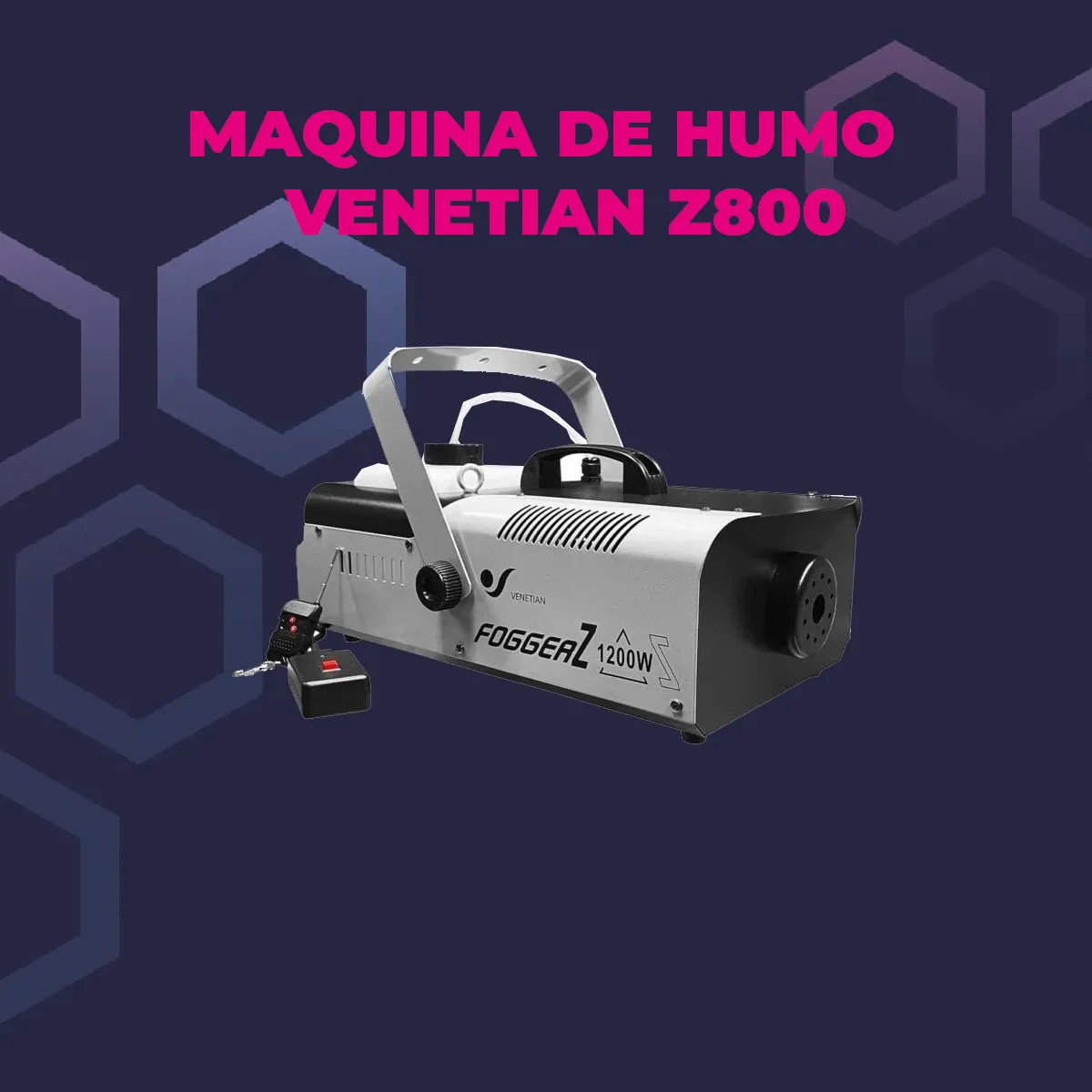Venetian Z-800 Maquina De Humo 800w
