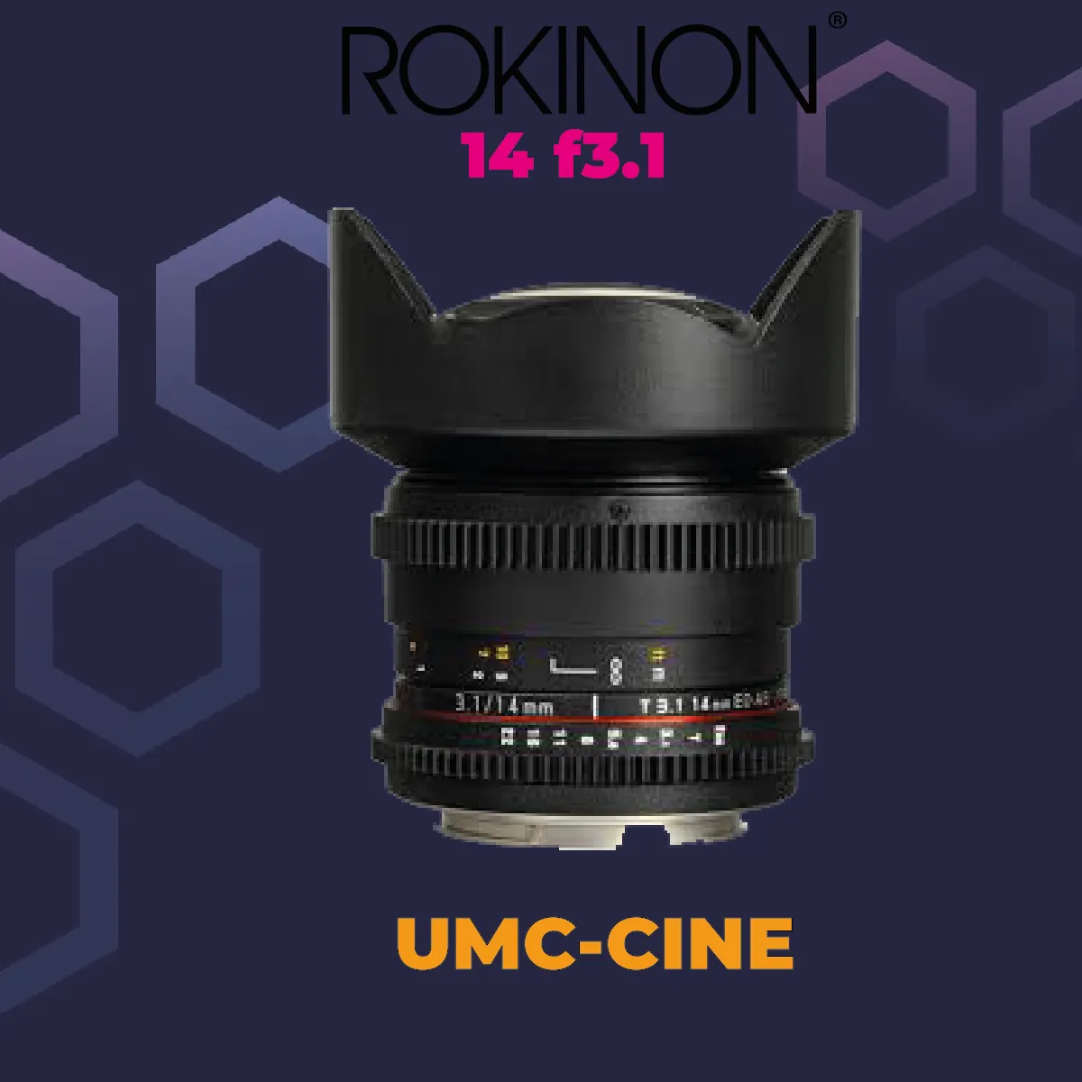 Rokinon 14mm 3.1 DS CINE Montura ef