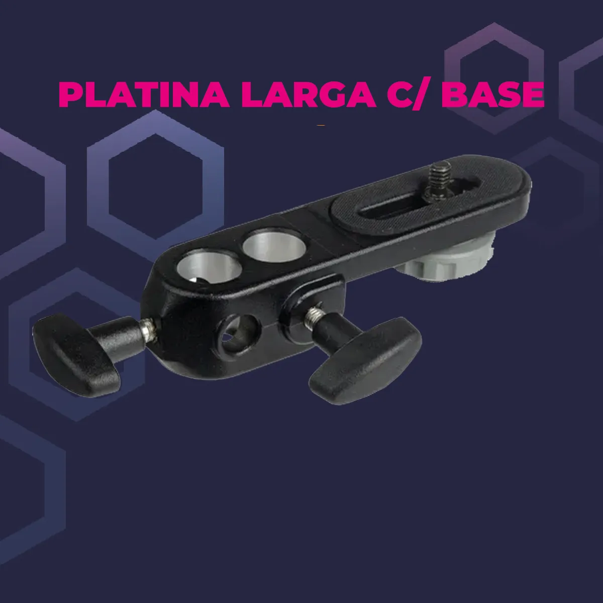 Platina barra larga