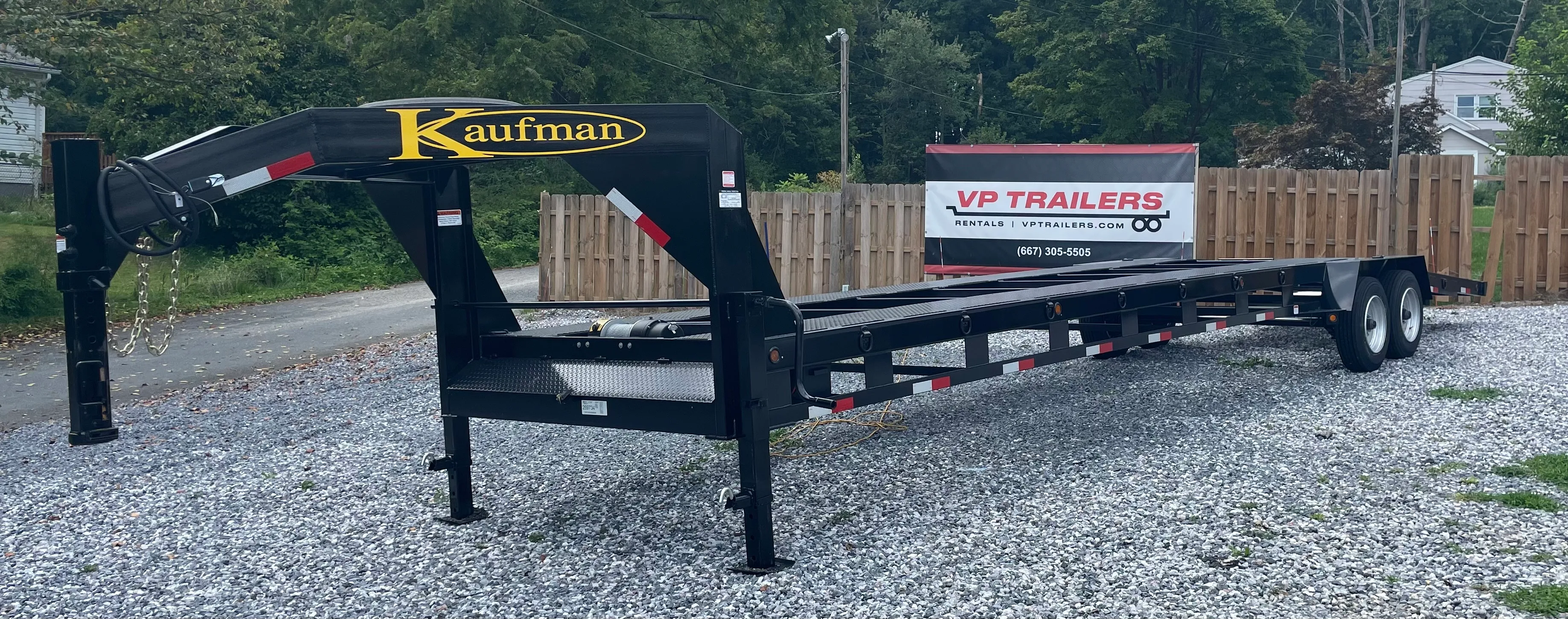 36' Kaufman 2 Car Hauler
