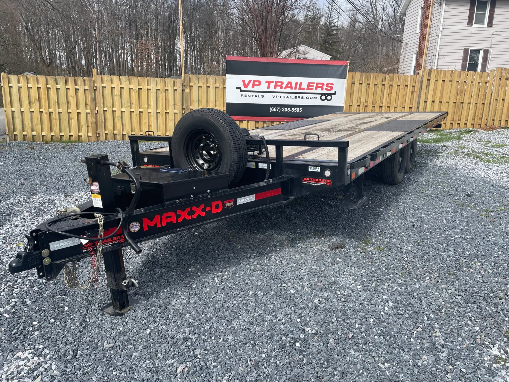 Maxxd tilt flatbed 102"x22'