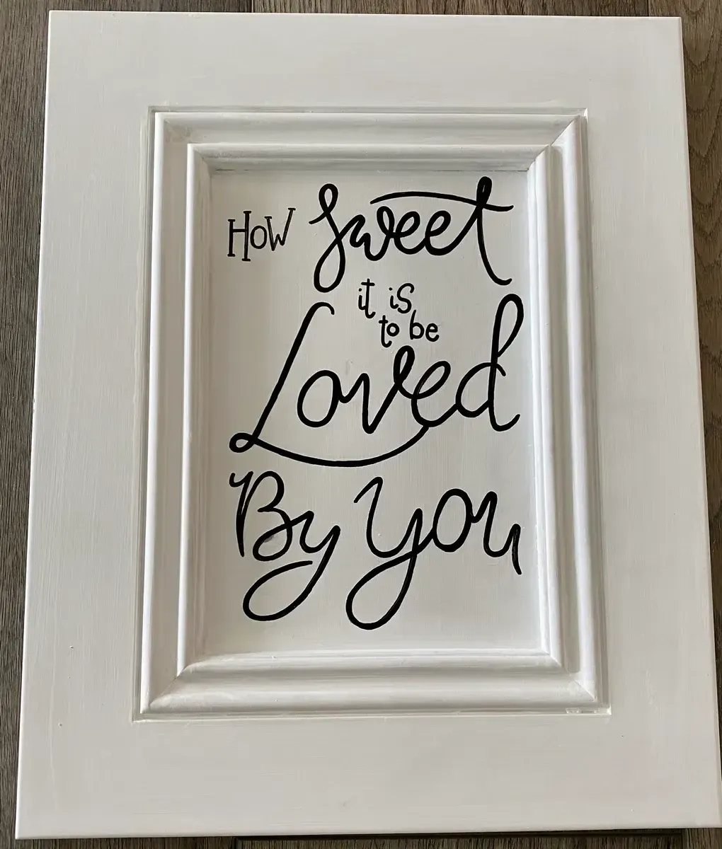 How sweet it is to be loved by you