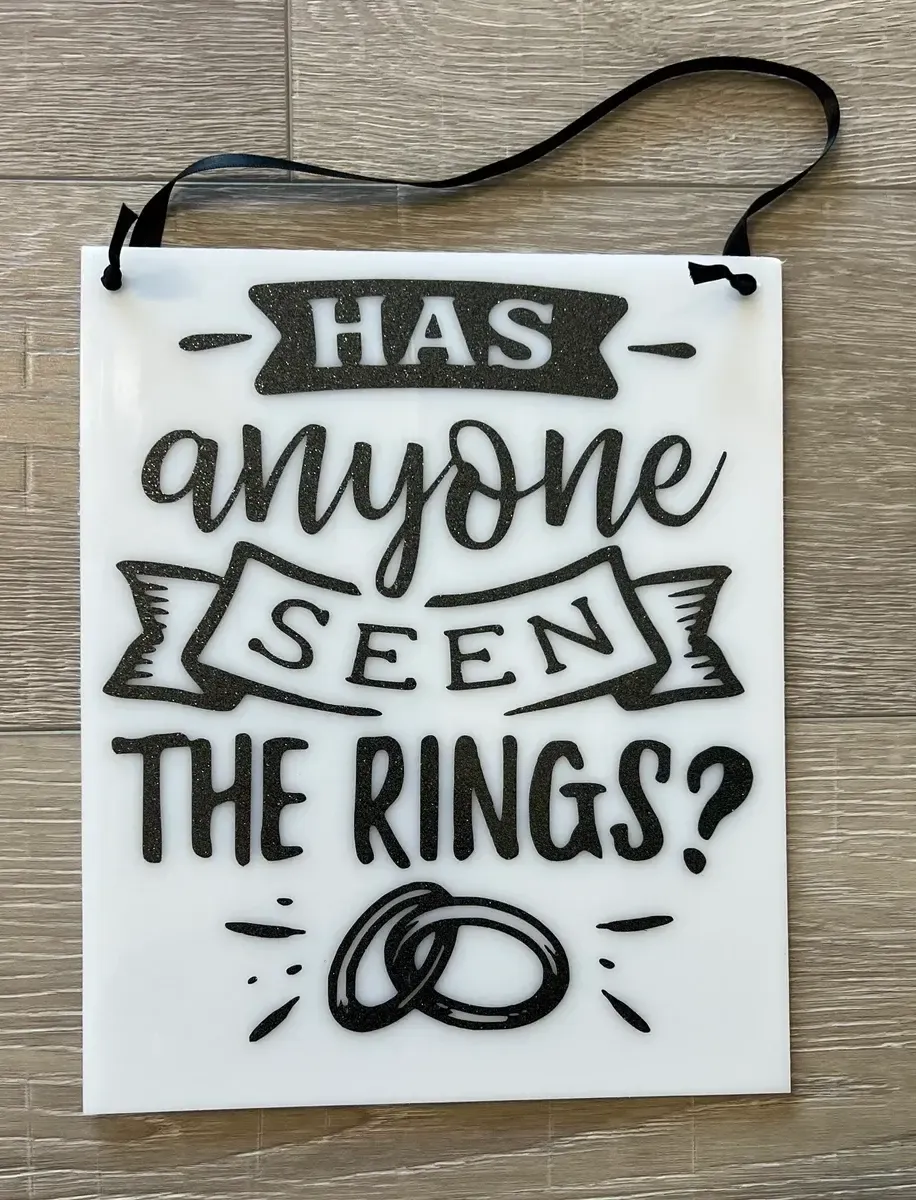 Has anyone seen the rings sign