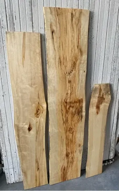 Set of 3 boards for ladder display for table topper