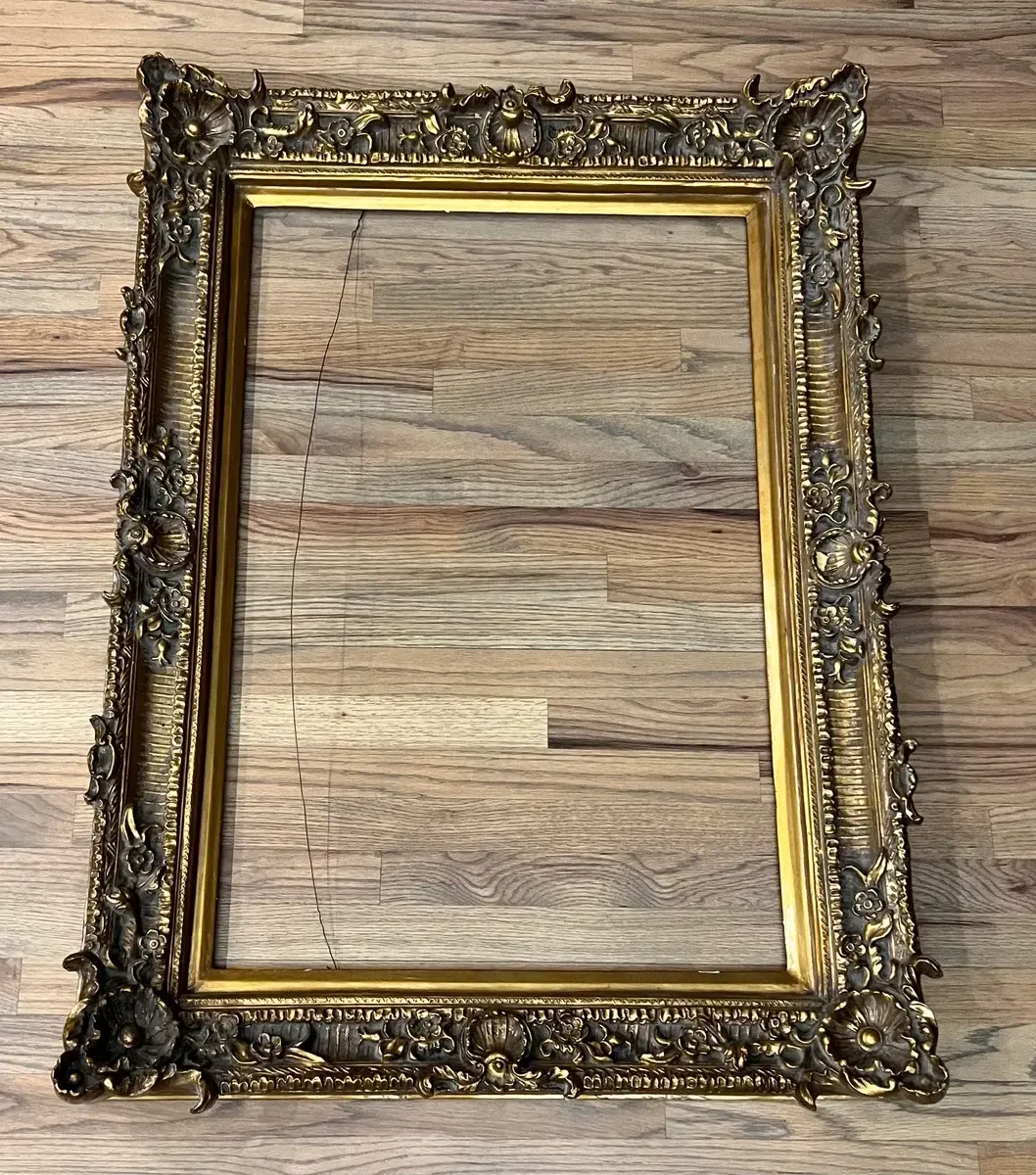 Large gold frame