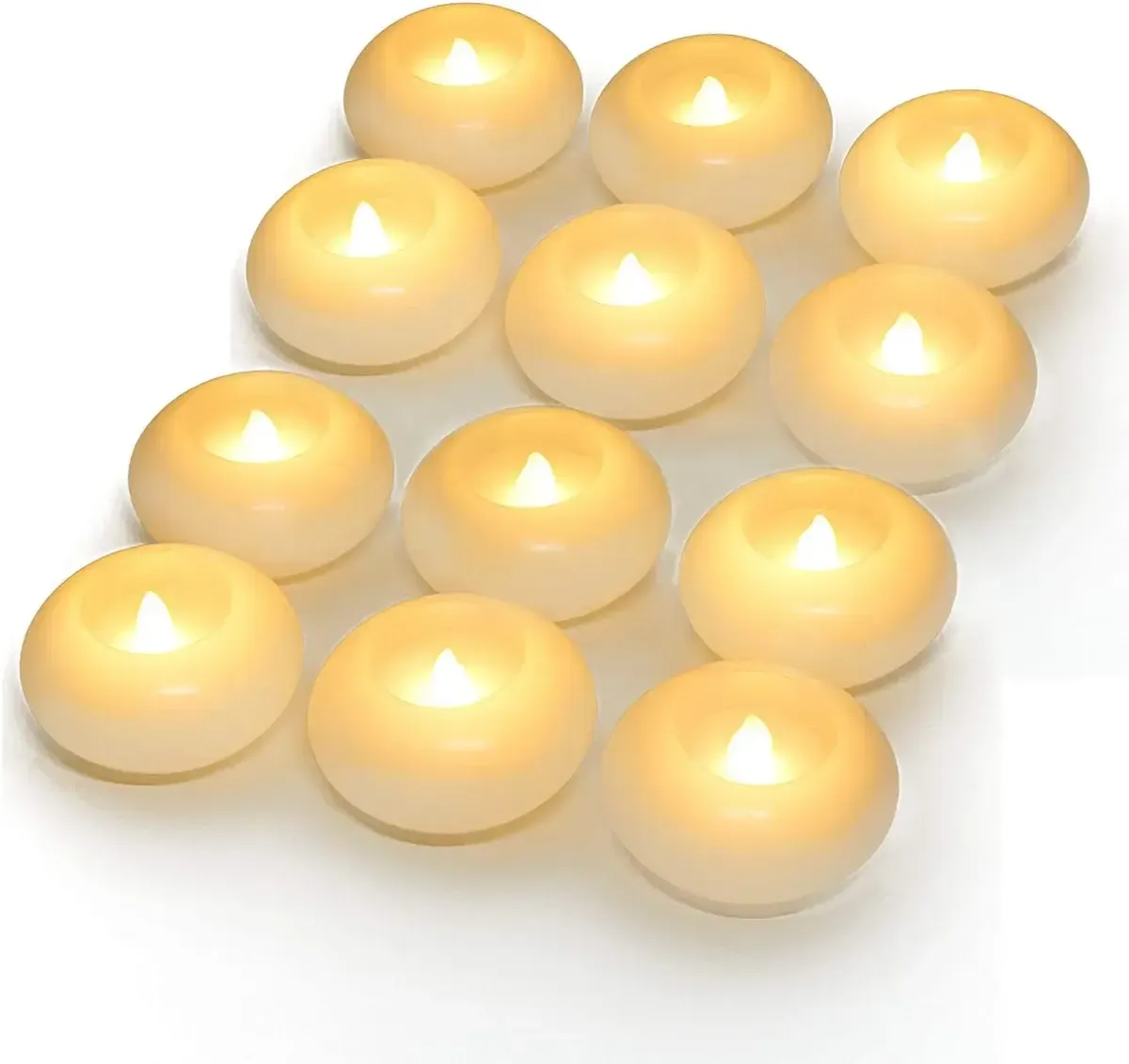Floating candles 3"- set of 12