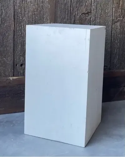 White Pedastal Box- 24"