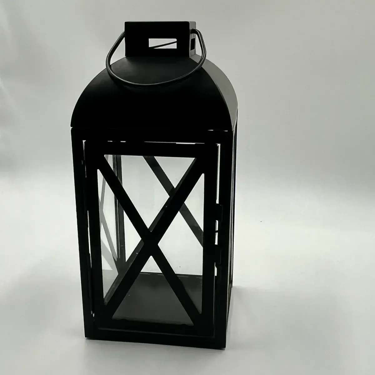 Rachel black lantern tall -12"