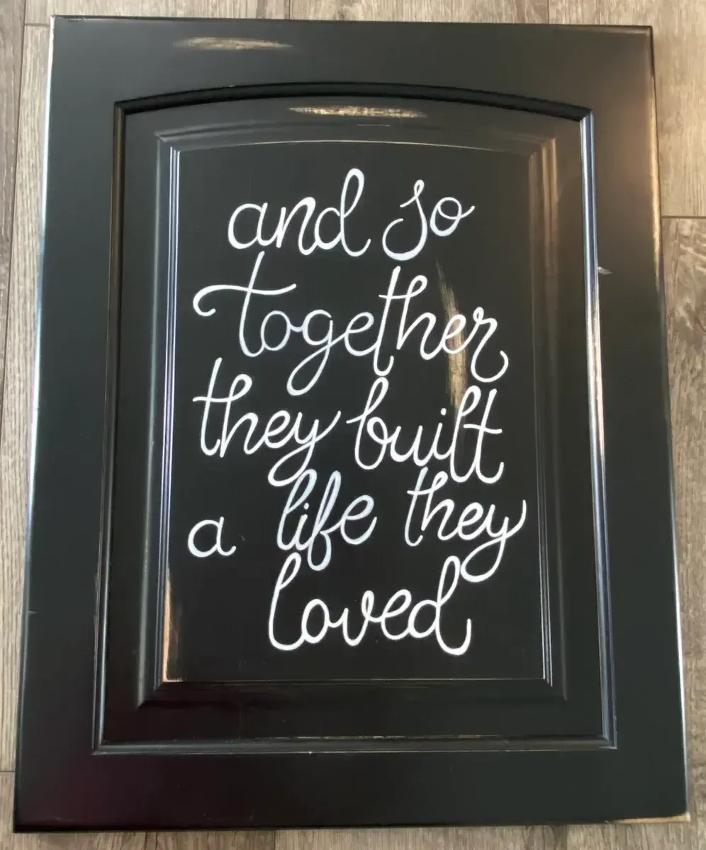 And so together they built the life they loved