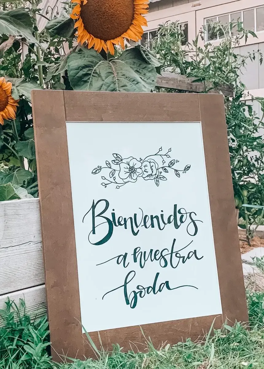 Welcome bienvenidos a nuestra