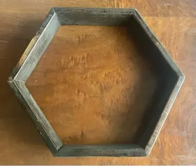 Medium Tabletop Hexagon- 14"