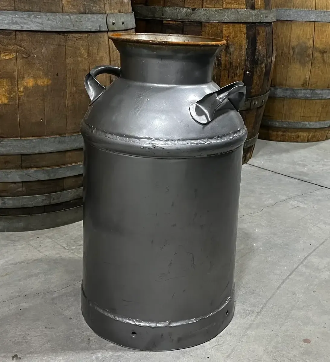 Milk can large vintage 24”