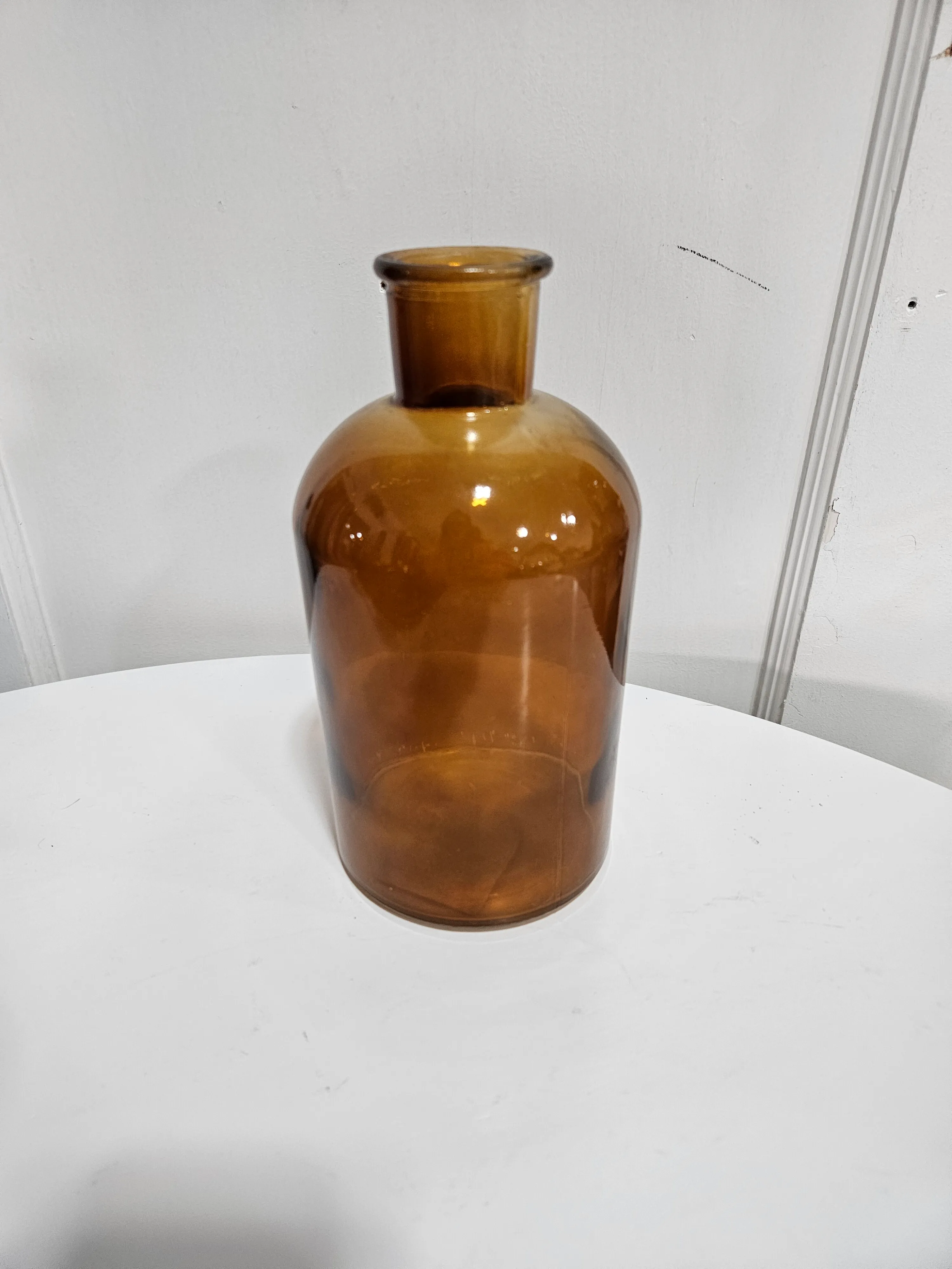 Brown bottle 8"