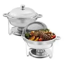 Round chafing dish