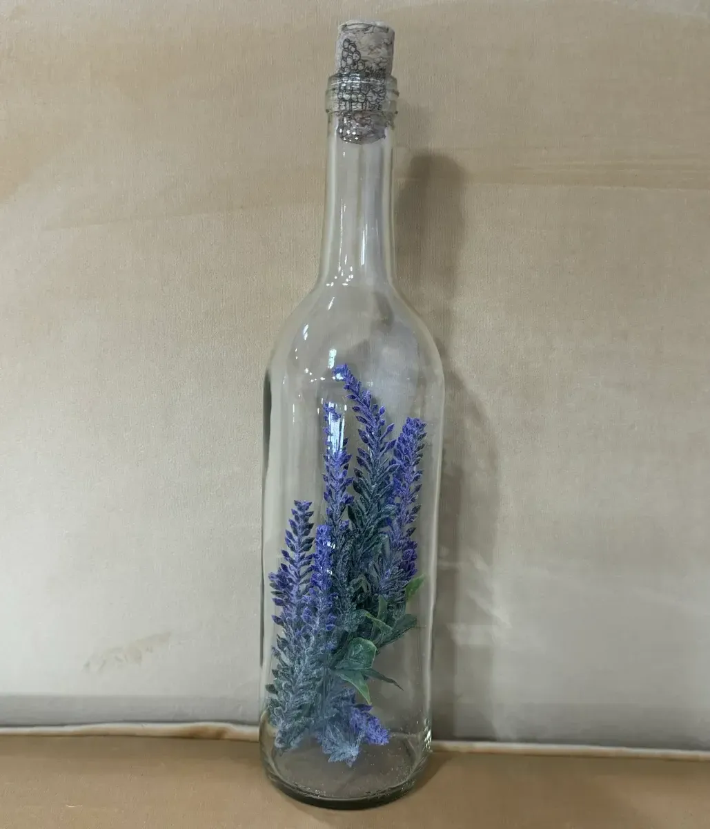Bottles with lavender