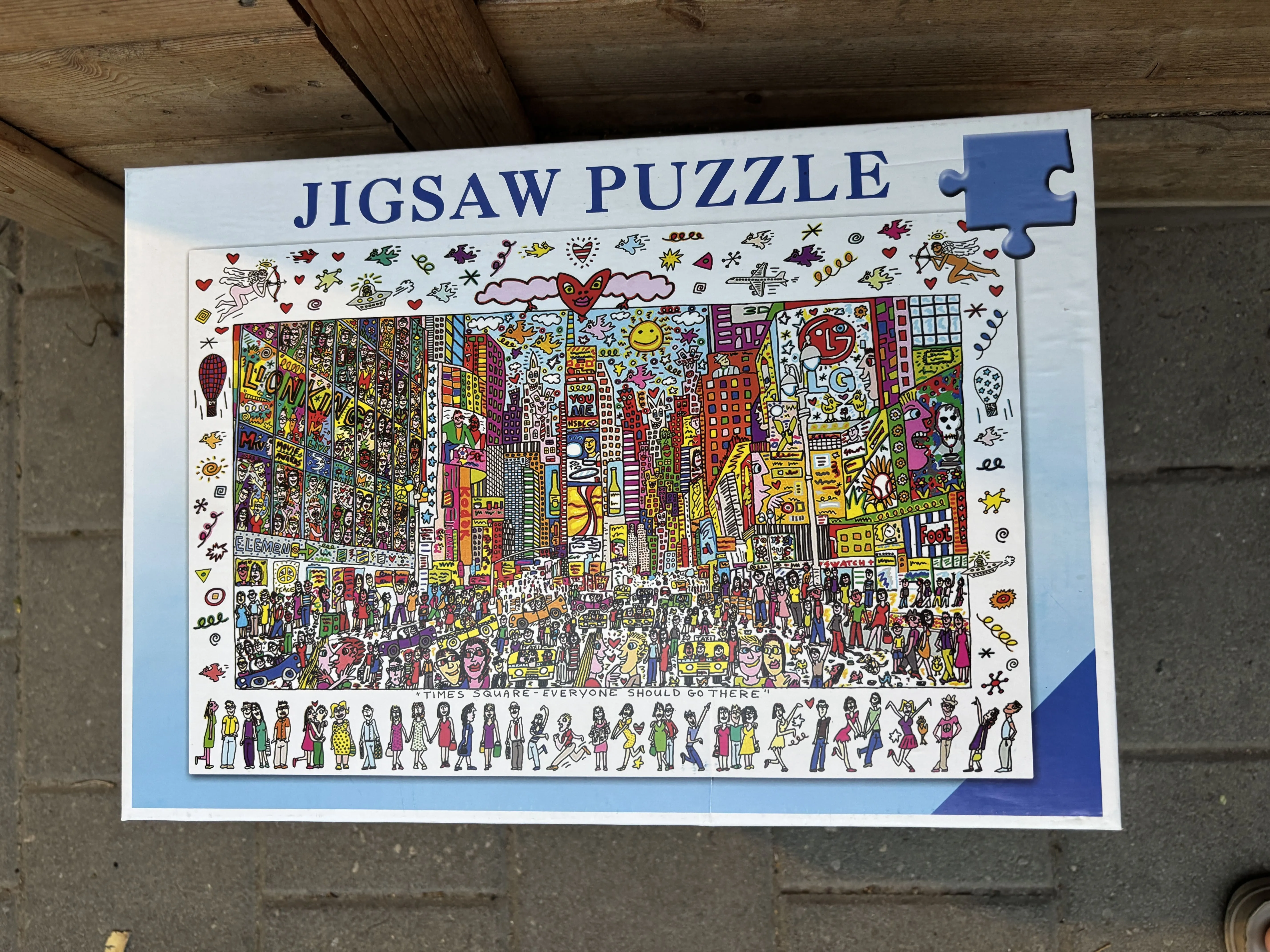 פאזל 1000- טיימס סקוור